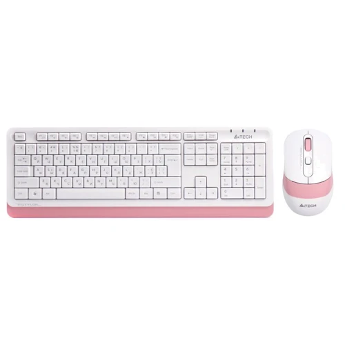 Комплект беспроводной A4Tech Fstyler FG1010 Pink