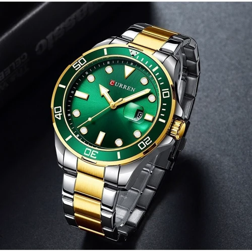 Наручний годинник Curren Royal Gold 9474: Механізм Кварцевый