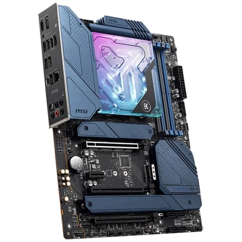 EKWB EK-Mana MSI MAG Z690 TORPEDO EK X D-RGB: Роз'єми на задній панелі S / PDIF (оптичний), USB Type-C, USB 3.2 Gen 2, USB 3.2 Gen 1, USB 2.0, HDMI, Ethernet RJ-45, DisplayPort