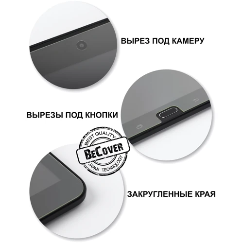 Аксессуар для iPad BeCover Tempered Glass (701005/703667) for iPad mini 4/mini 5: Материал полиуретан
