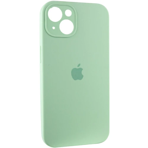 Чехол для iPhone Mobile Case Silicone Case Full Camera Protective Pistachio for iPhone 15: Цвет зеленый