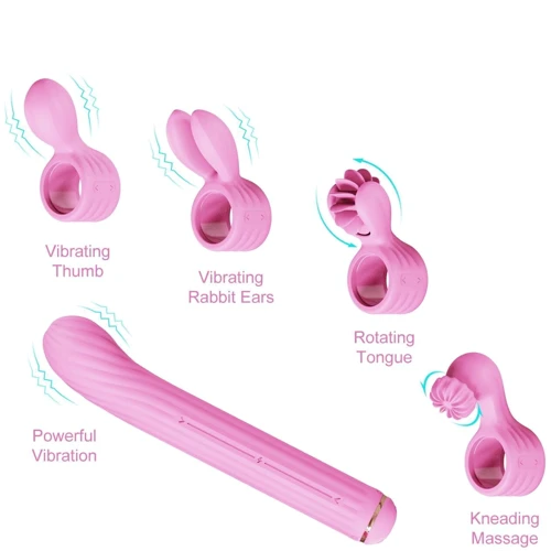 Вибратор Otouch Magic Stick S1 Plus - Pink