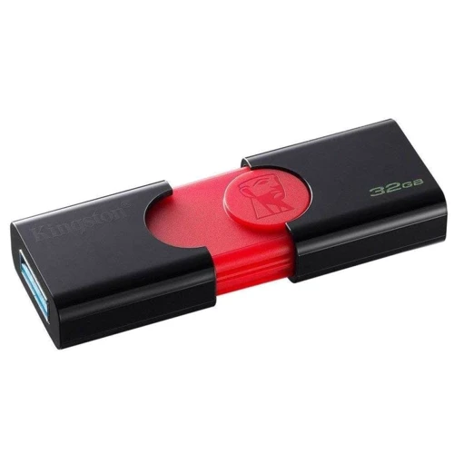 USB-флешка Kingston 32GB DataTraveler 106 USB 3.0 Black/Red (DT106/32GB) фото 4