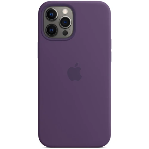 Чехол для iPhone Apple Silicone Case with MagSafe Amethyst (MK083) for iPhone 12 Pro Max: Материалы силикон