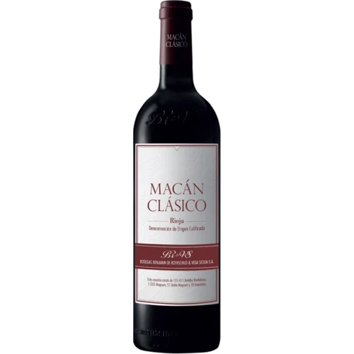 Вино Bodegas Benjamin de Rothschild & Vega Sicilia Macan Clasico 2019 красное сухое 0.75 л (BWR9005)