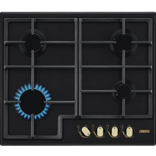 Варочная поверхность газовая Zanussi GPZ263SR: Расположение панели спереди