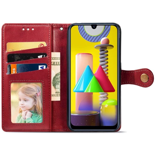 Аксессуар для смартфона Mobile Case Getman Gallant Red for Samsung M315 Galaxy M31: Тип чехол-книжка