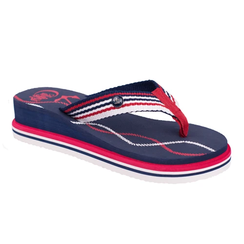 Вьетнамки Calypso 8404-002 38 синие текстиль пляжные