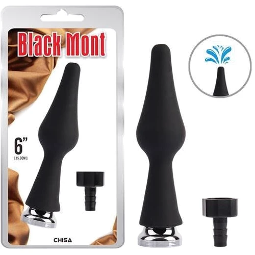 Интимный душ CHISA Black Mont Clean Stream Enema Attachment 6"