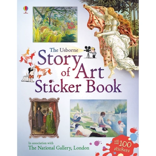 Story of Art Sticker Book / Книга наклейок: Історія мистецтва