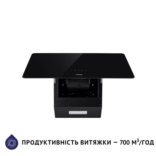 Вытяжка Minola HVS 5224 BL 700 LED: Рекомендуемая площадь помещения (при высоте 2,7 м), м² 28
