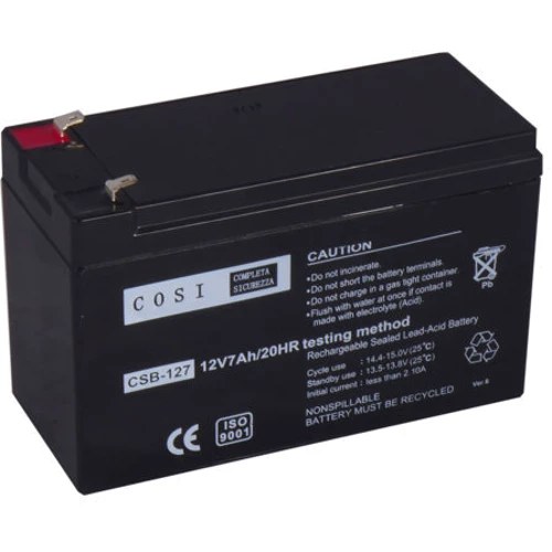 Аккумуляторная батарея COSI AGM 12V 7Ah F1 (CSB-127)