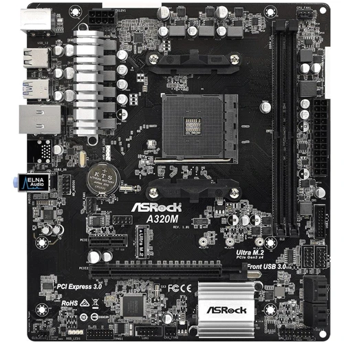 ASRock A320M-DVS R4.0 Socket AM4: Оперативна пам'ять DDR4 3200