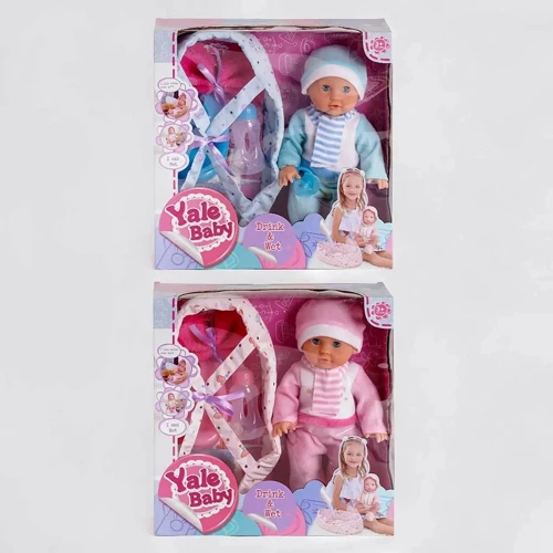 Пупс Yale Baby YL 1831 O 2 вида, с аксессуарами