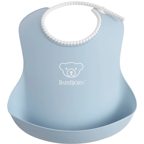 Мягкий нагрудник BabyBjorn Baby Bib, Powder Blue
