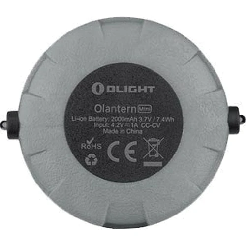 Ліхтар туристичний Ліхтар Olight Olantern Mini сірий: Максимальний час роботи, год 4