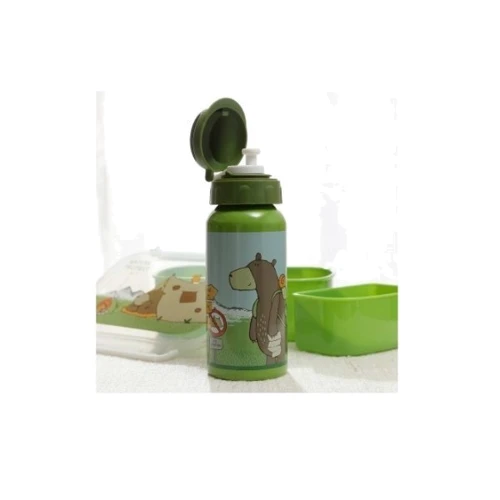Пляшка для води Sigikid Forest Grizzly 400 мл 24768SK: Матеріал корпусу алюміній