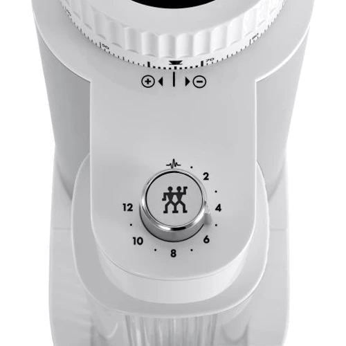 Кавомолка ZWILLING Enfinigy 531046000: Резервуар для меленої кави є