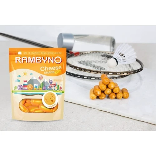 Cир плавлений копчений Rambyno Snack оригінальний 75 г (WT1946): Текстура м'яка
