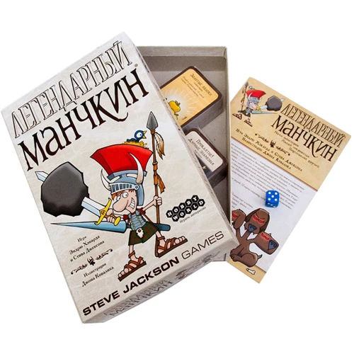 Настольная игра Манчкін Легенди (Легендарный Манчкин, Munchkin Legends) (укр.) (неламинированный): Производитель Третя Планета