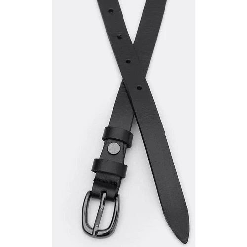 Женский ремень Borsa Leather черный (110v1genw30-black): Пол Женский