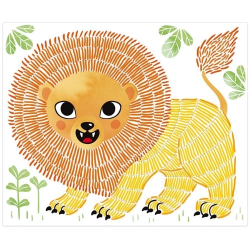 Набор для творчества Janod Раскраски Животные (J07783)