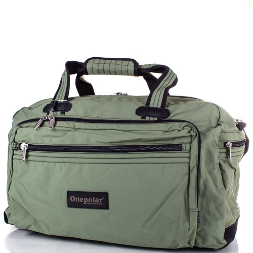 Мужская дорожная сумка Onepolar зеленая (WA807-green): Пол Мужской