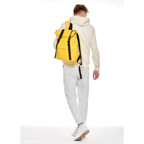Чоловічий рюкзак Sambag RollTop LSH жовтий (24211028m): Тип ручки Плечевой ремень, Короткая ручка