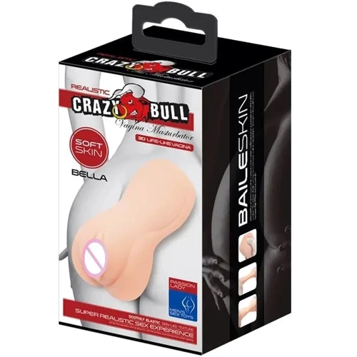 Мастурбатор-вагина Crazy Bull - Bella Realistic Masturbator (BM-009187)