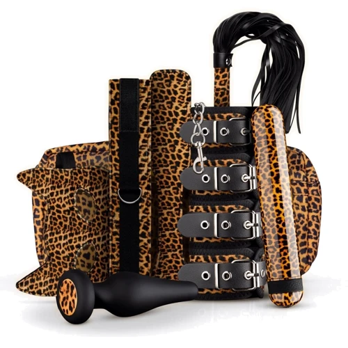 Набор BDSM-аксессуаров Panthra Gato 8-piece set