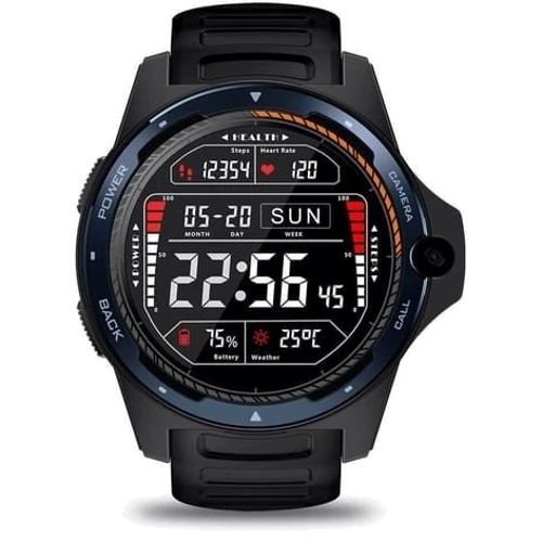 Смарт-годинник Zeblaze Thor 5 Black: Інтерфейси підключення Bluetooth 4.0, Wi-Fi