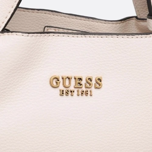 Женская сумка тоут GUESS ZED SMALL GIRLFRIEND CARRYALL молочная (HWVB8683220-STO): Стиль Повседневный (Casual)