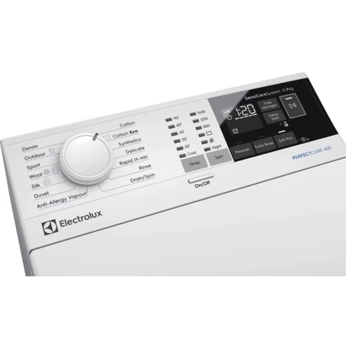 Стиральная машина Electrolux EW6T4R262: Максимальная скорость отжима, об/мин 1200