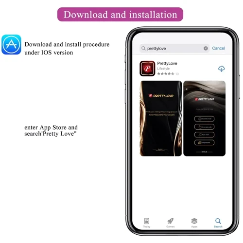 Смарт виброяйцо LYBAILE Pretty Love - Casper Mobile APP (BI-014654HP-1)