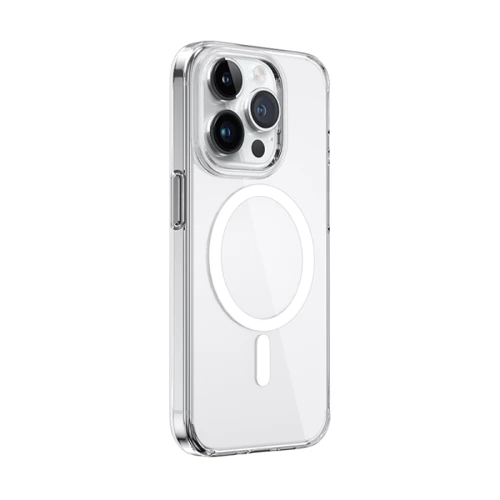 Чехол для iPhone WIWU Space MagSafe Stand Clear for iPhone 15 (FYY-014): Материалы Пластик