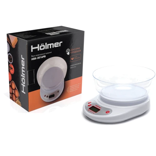 Весы кухонные Holmer HSK-2016PB