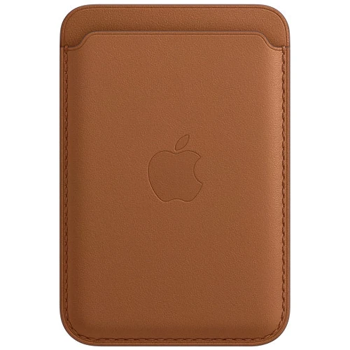 Чехол для iPhone Apple Leather Wallet with MagSafe Saddle Brown (MHLT3)