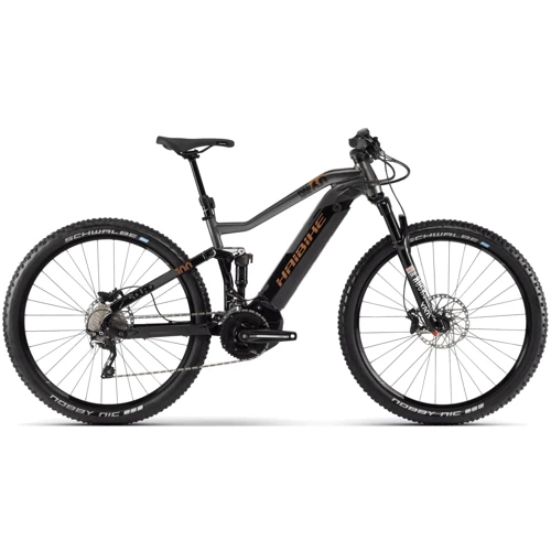 Електровелосипед Haibike SDURO FullNine 6.0 500Wh 29 ", рама L, чорно-титаново-бронзовий, 2019
