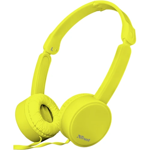 Наушники Trust Nano Foldable Headphones Yellow