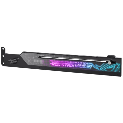 Держатель видеокарты Asus ROG Strix Graphics Card Holder Black (90YE00R0-M0NA00)