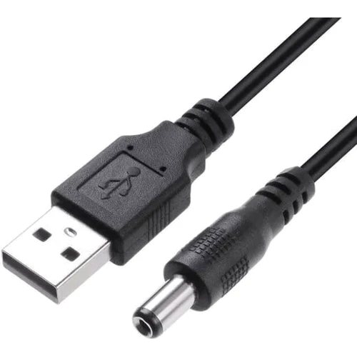 Кабель Кабель питания для роутера USB Cable to DC 5.5 1m 5v/9v/12v