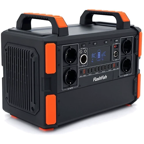 Зарядная станция FlashFish F132 1048Wh 1000W: Емкость аккумулятора, Вт/ч 1048