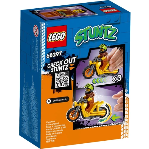 Конструктор LEGO City Руйнівний трюкових мотоцикл (60297): Серія City