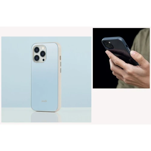 Чохол для iPhone Moshi iGlaze Slim Hardshell Case Cloud (99MO132921) for iPhone 13: Тип чохла накладка на задню частину