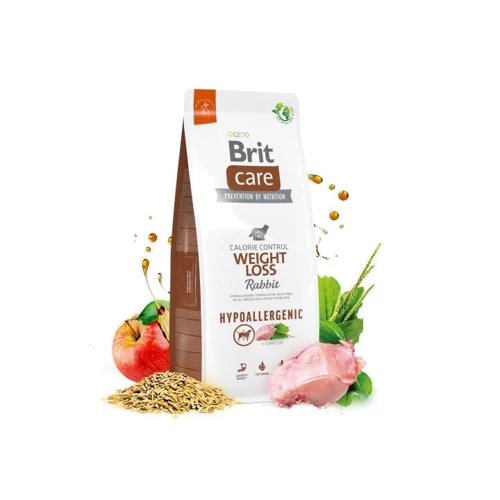 Сухой корм Brit Care Dog Hypoallergenic Weight Loss для собак с лишним весом 12кг (8595602559169): Порода Все породы