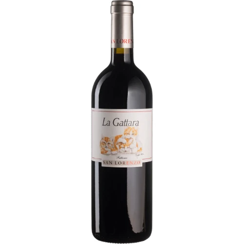 Вино Fattoria San Lorenzo Marche Rosso La Gattara 2016 червоне сухе 0.75 л (BWW5351)