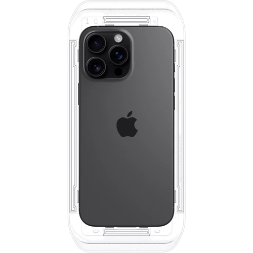 Защитное стекло для iPhone Spigen Tempered Glass EZ FIT GLAS.tR SLIM 2 Pack (AGL07928) for iPhone 16 Pro фото 12