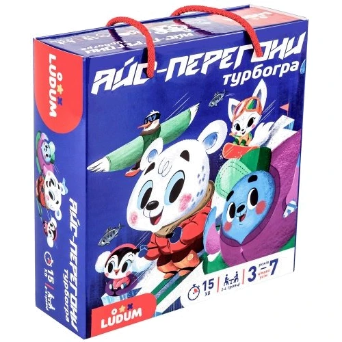 Настольная игра Ludum Антискука Айс-гонки (LG2047-53)