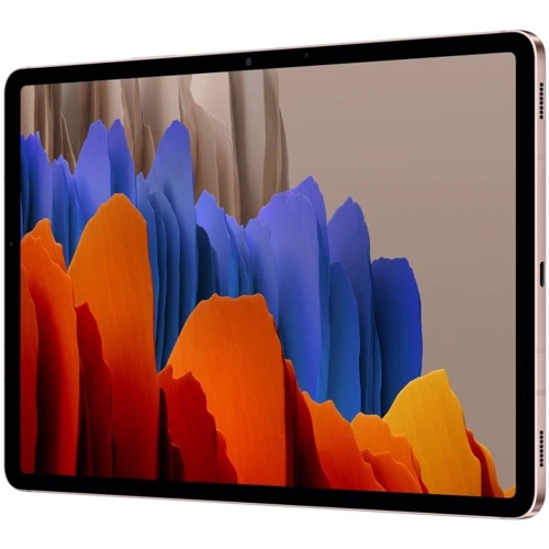 Планшет Samsung Galaxy Tab S7 8/256GB LTE Mystic Bronze (SM-T875NZNE): Процесор Qualcomm Snapdragon 865 Plus / Octa Core / 3.09 GHz, 2.4 GHz, 1.8 GHz /