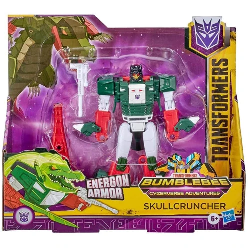 Трансформер Hasbro Transformers Cyberverse Ultra class Скаллкранчер (E1886/E7111): Тип игрушки Робот-динозавр